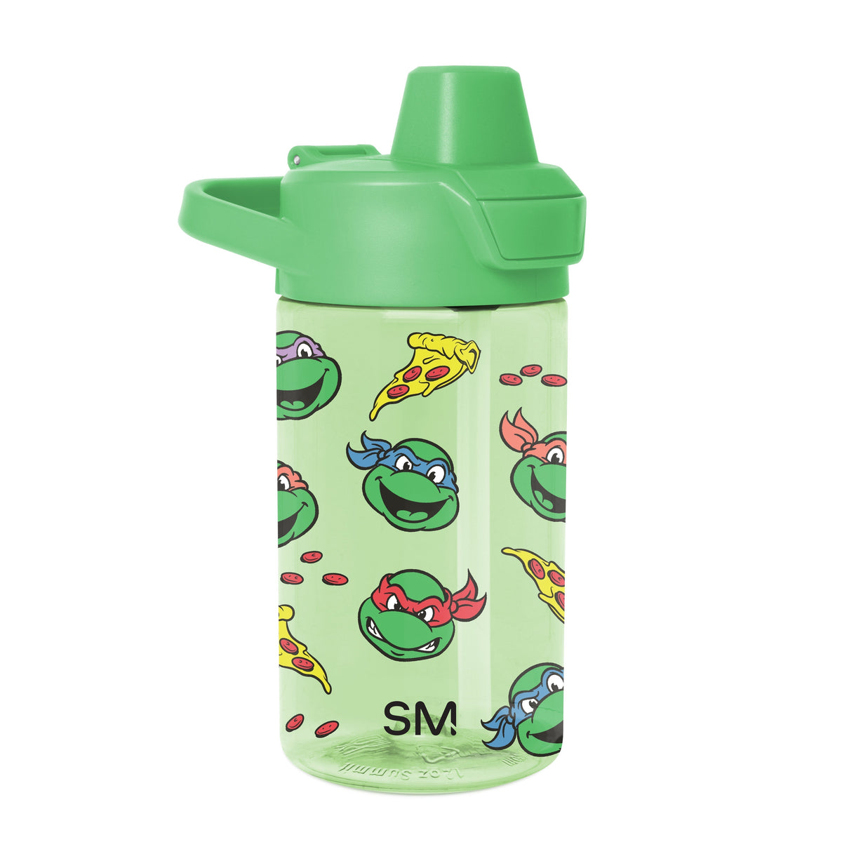 Summit Kids Plastic Water Bottle with Simple Flip Straw Lid
