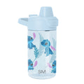 Summit Kids Plastic Water Bottle with Simple Flip Straw Lid